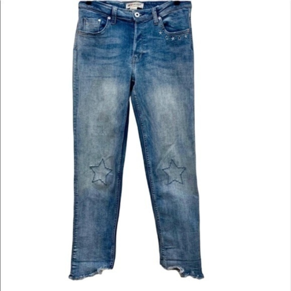 H&M Coachella High Rise  Button Fly Skinny Jeans